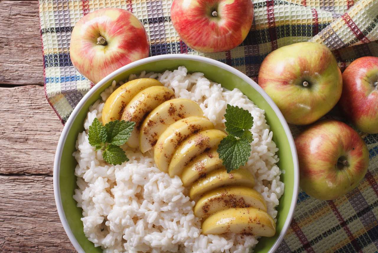 Rice with caramelized apple online puzzle