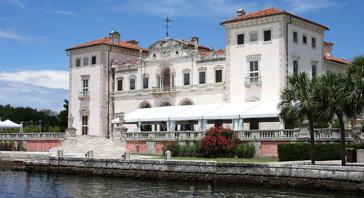 Villa Vizcaya i Miami (USA) Pussel online
