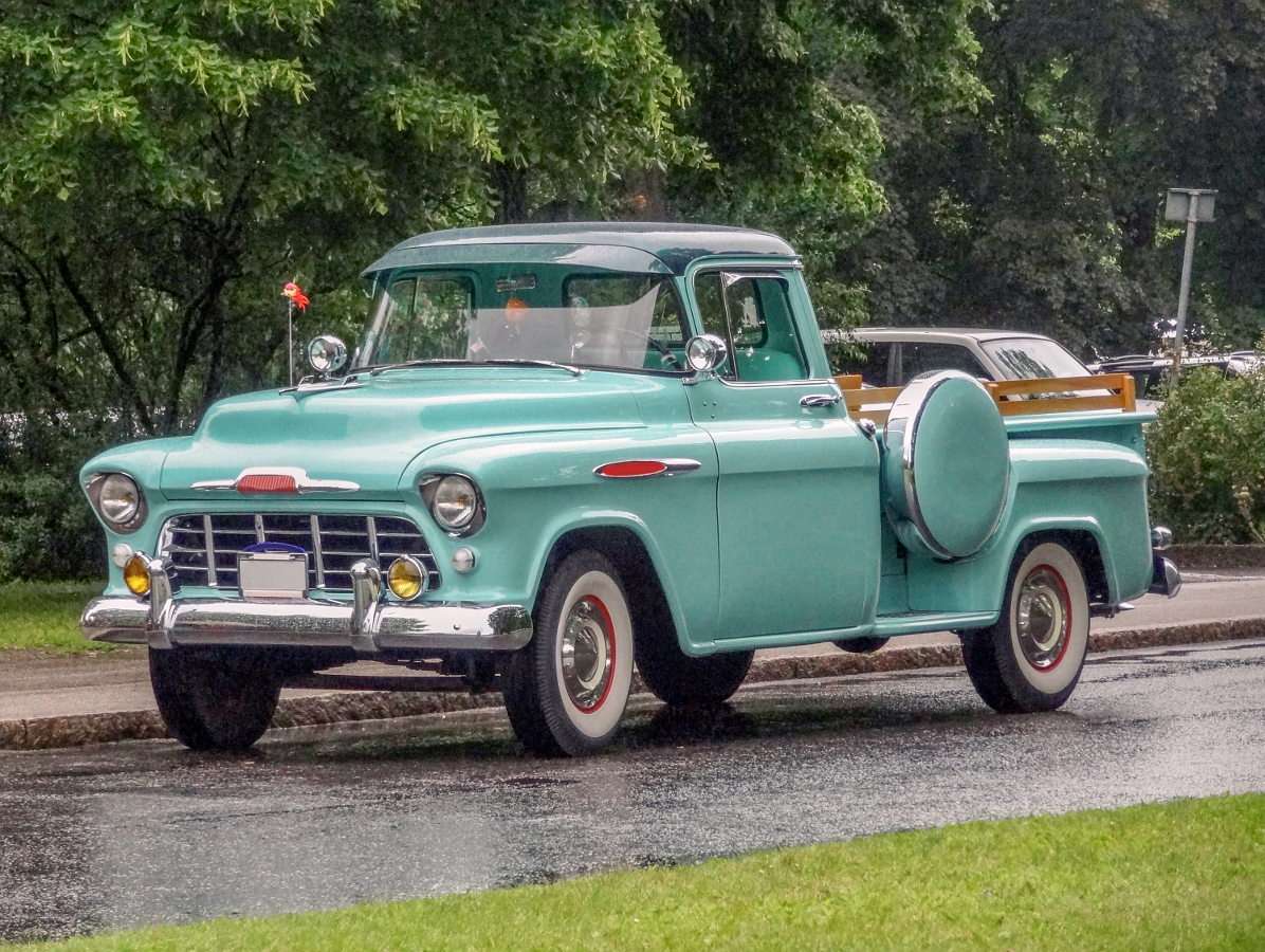 Vintage pickup Pussel online