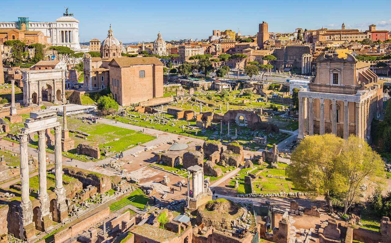 Forum Romanum (Itálie) online puzzle