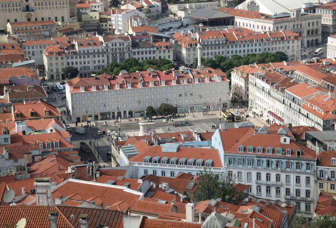 Praça da Figueira (Portugália) puzzle online fotóról