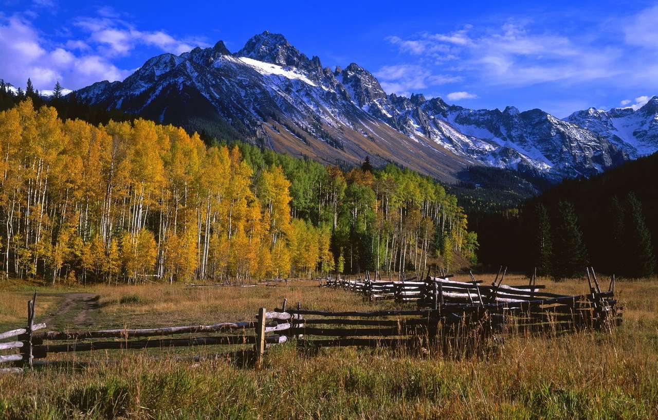 San Juan Mountains in Colorado (USA) puzzle online from photo
