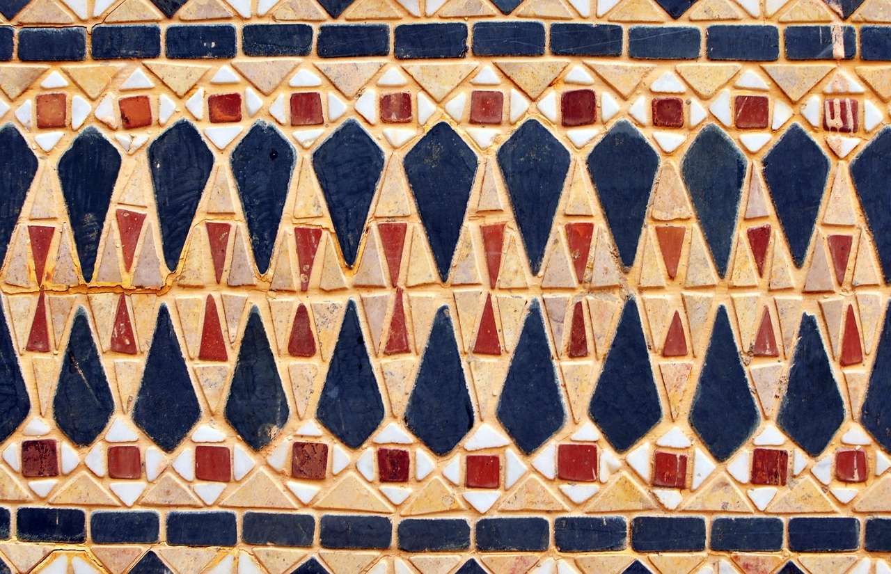 Mosaik aus der Medina in Agadir (Marokko) Online-Puzzle