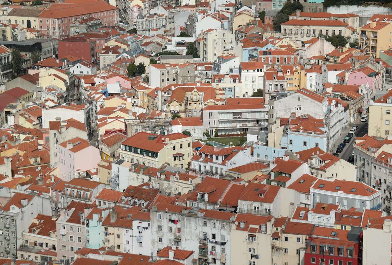 Разрастването на градовете в Лисабон (Португалия) онлайн пъзел от снимка