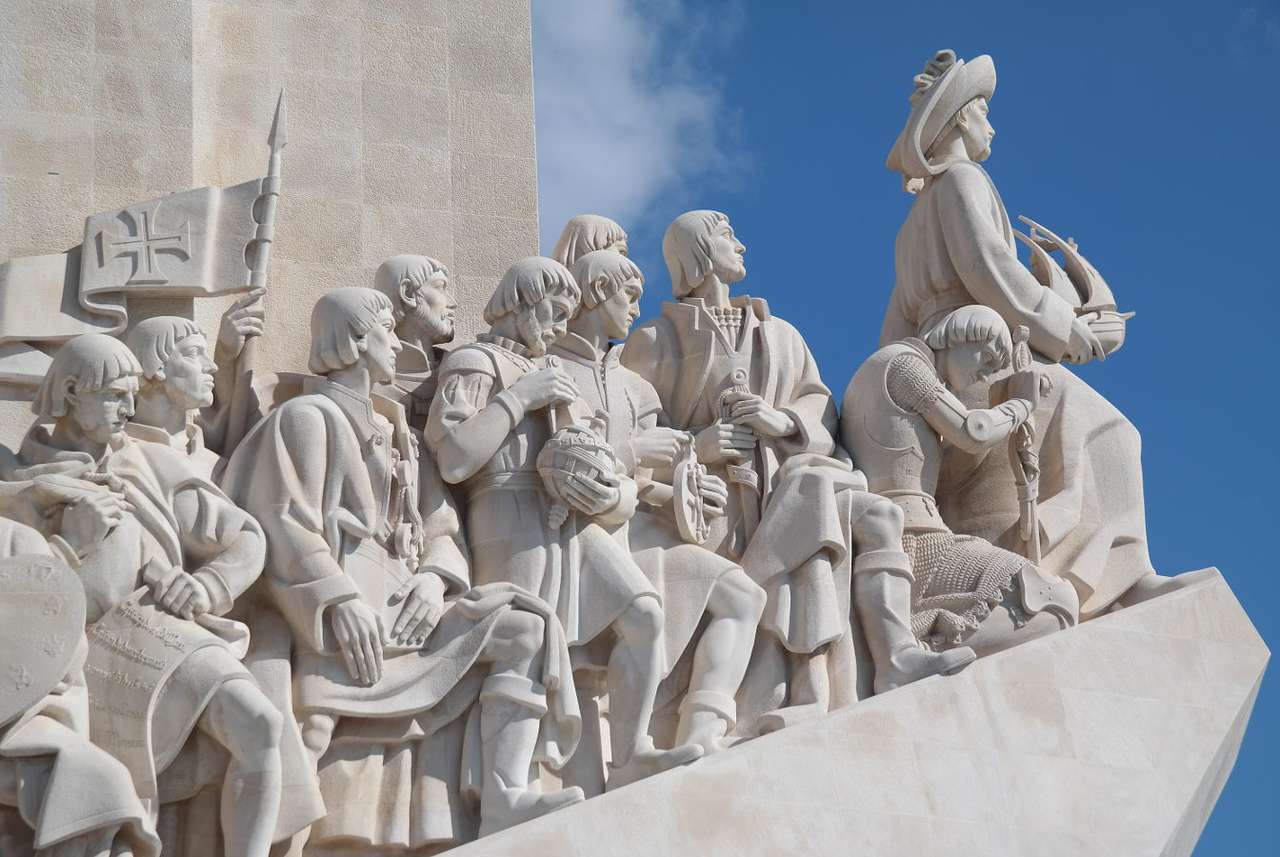Denkmal für die Entdeckungen in Lissabon (Portugal) Online-Puzzle vom Foto