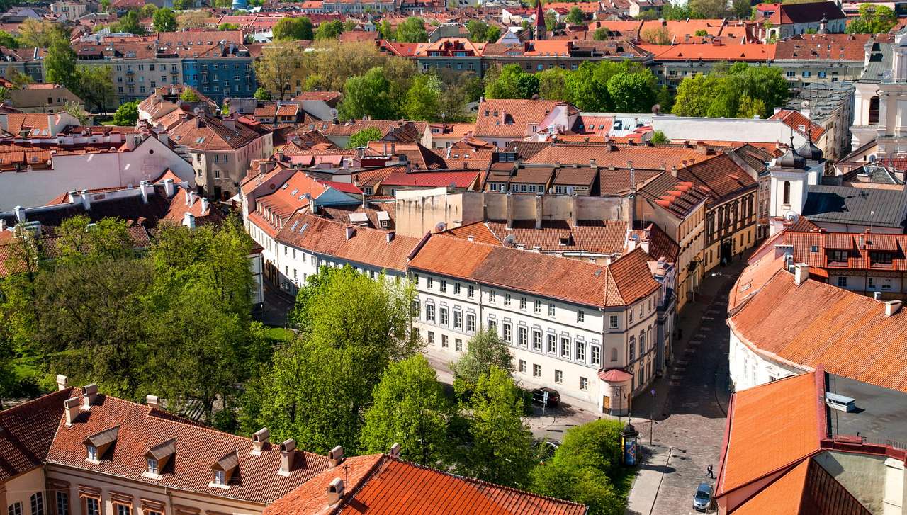 Orașul vechi din Vilnius (Lituania) puzzle online