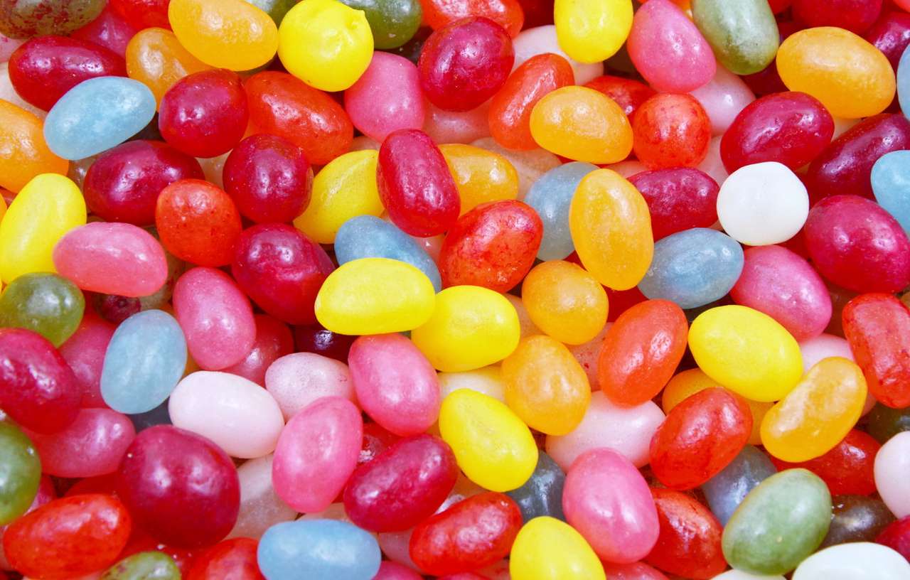 Colorful beans online puzzle