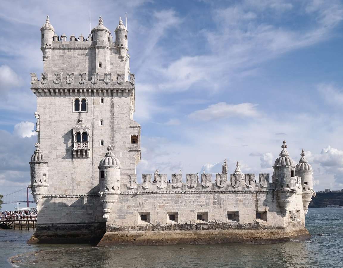 Militair gebouw Torre de Belém (Portugal) online puzzel