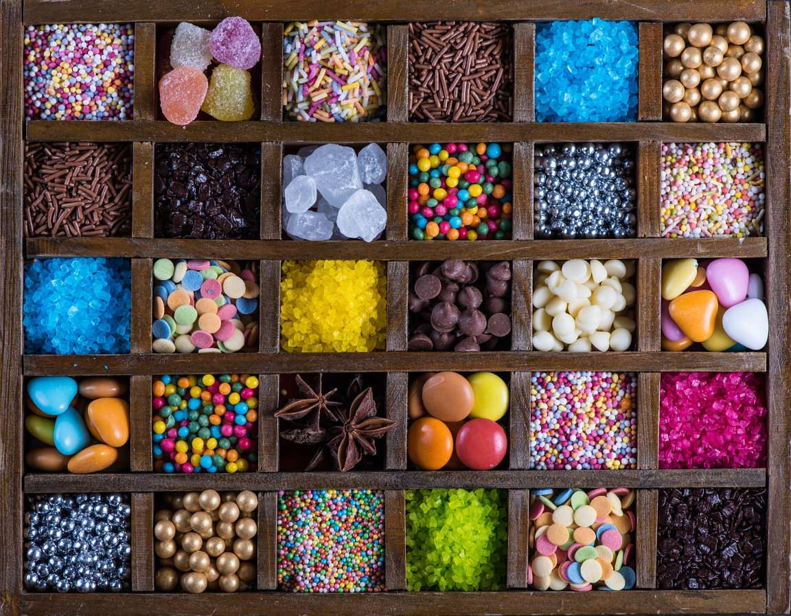 Decoratiuni comestibile pentru prajituri puzzle online