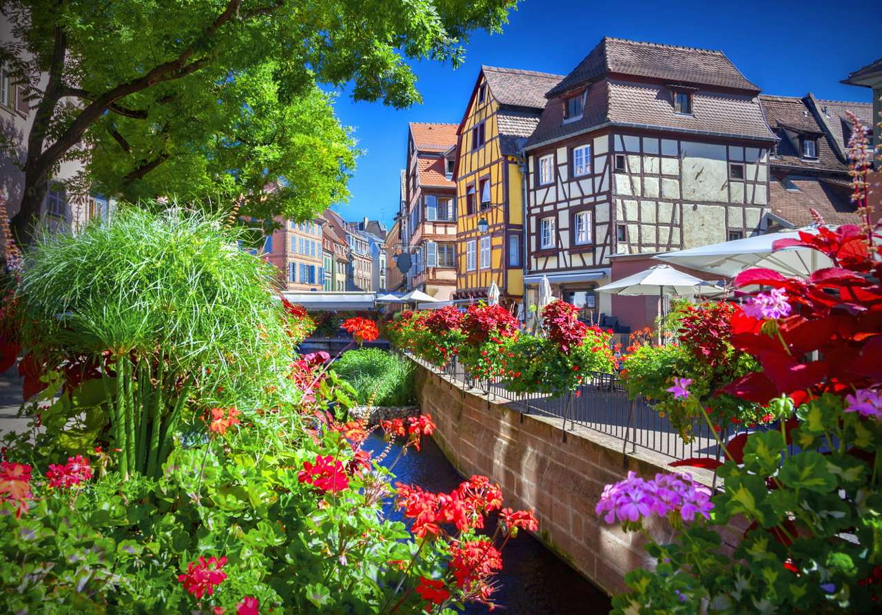Město Colmar (Francie) puzzle z fotografie