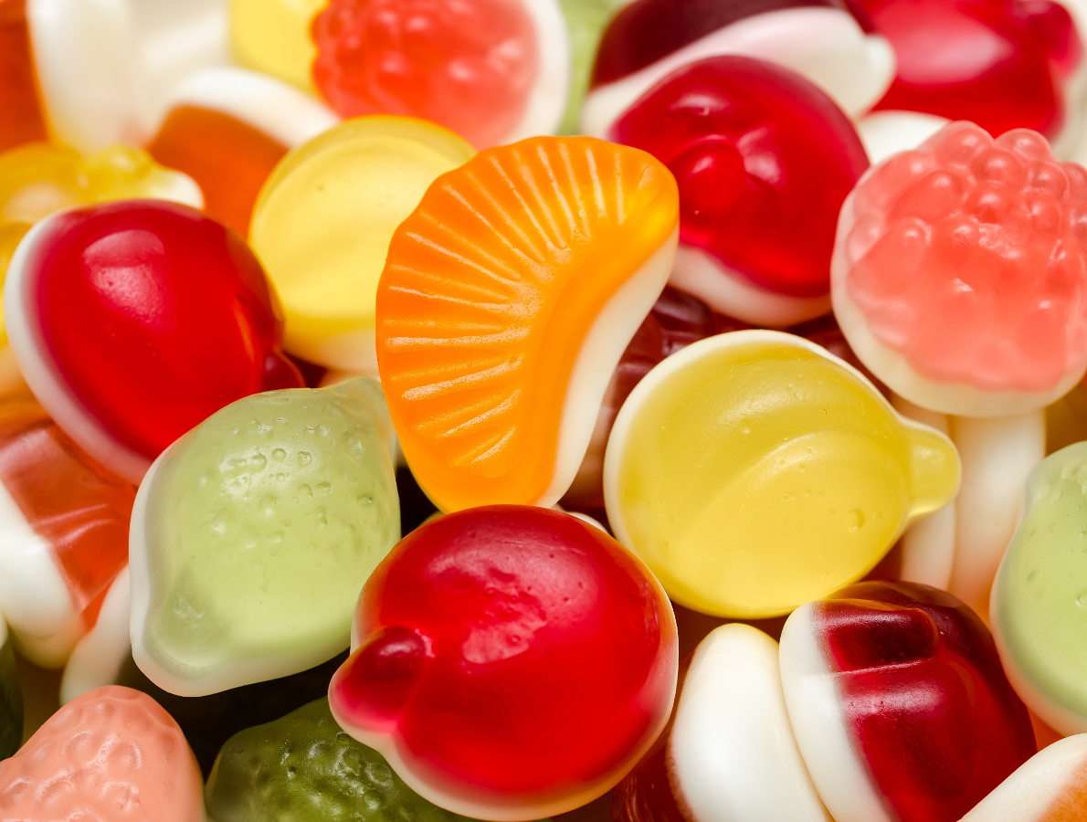 Jellybeans φρούτων online παζλ