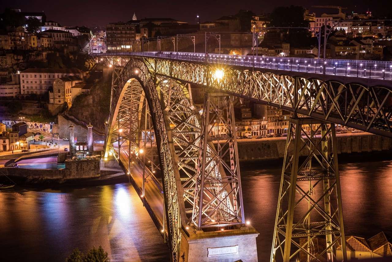 Ponte Luís I în Porto (Portugalia) puzzle online