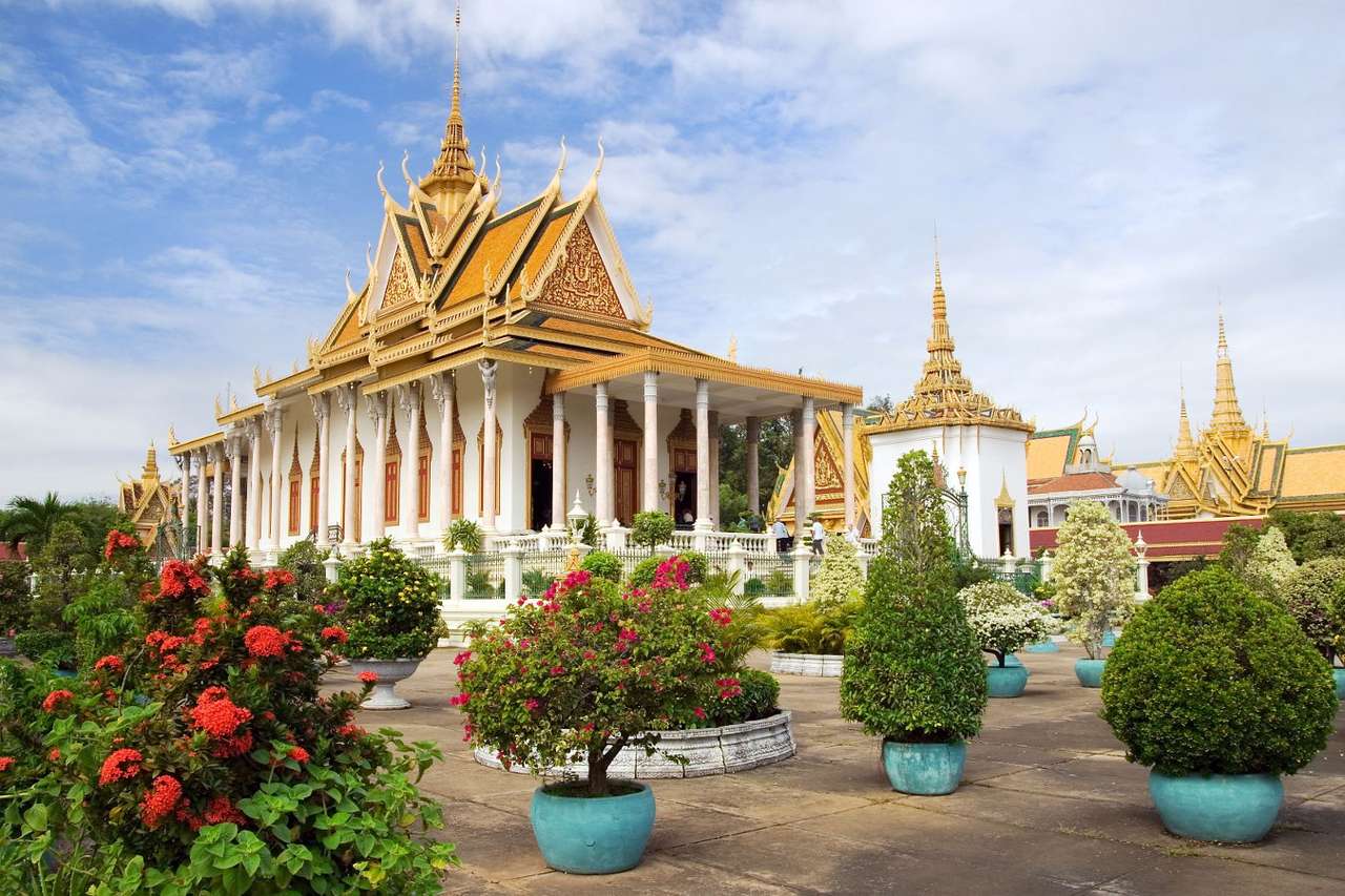 Královský palác (Kambodža) online puzzle