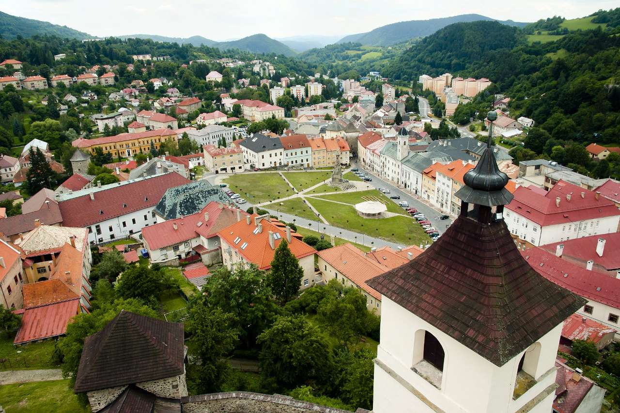 Stadt Kremnica (Slowakei) Online-Puzzle