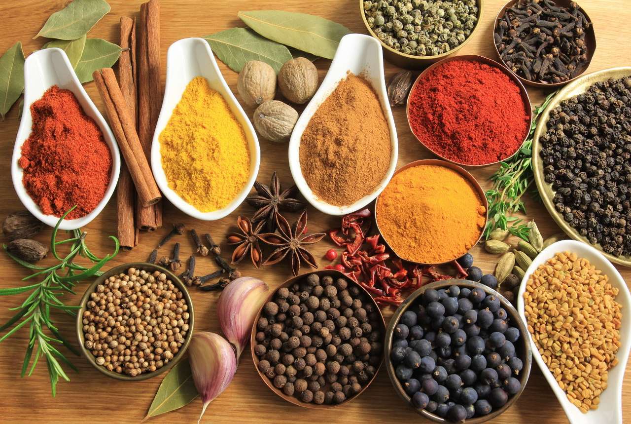 Aromatic spices online puzzle