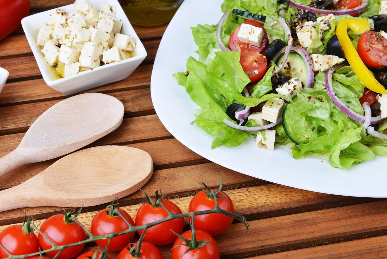 griechischer Salat Online-Puzzle