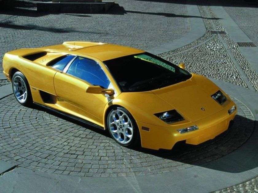 Lamborghini Diablo rompecabezas en línea