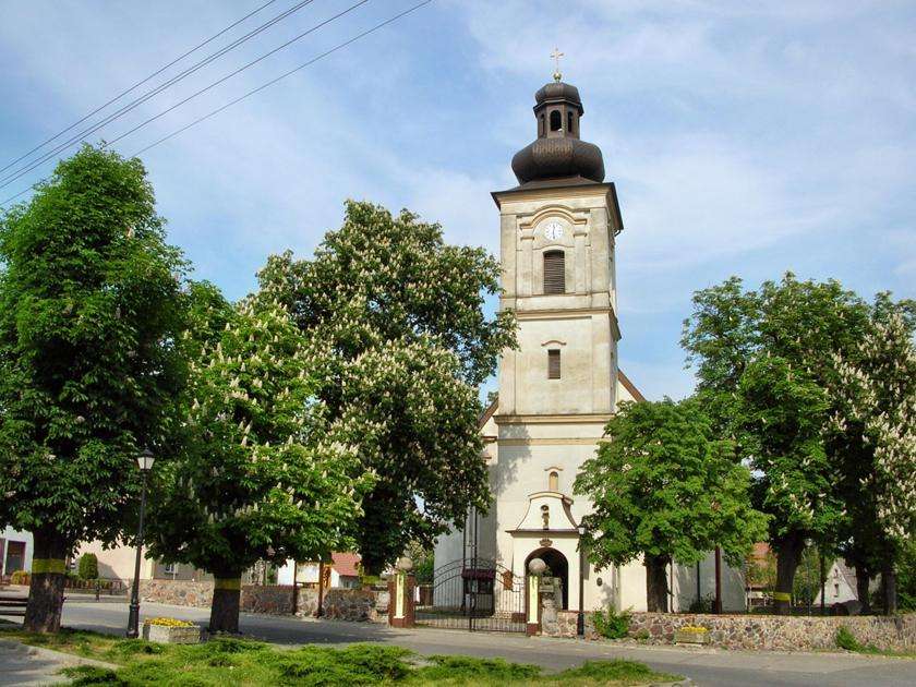 Igreja em Nowe Kramsk puzzle online