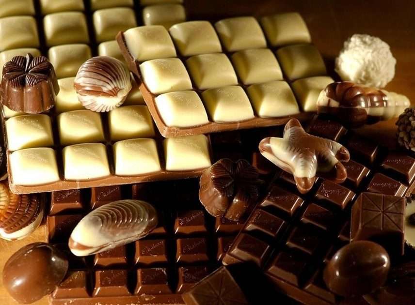 Шоколадные конфеты онлайн-пазл