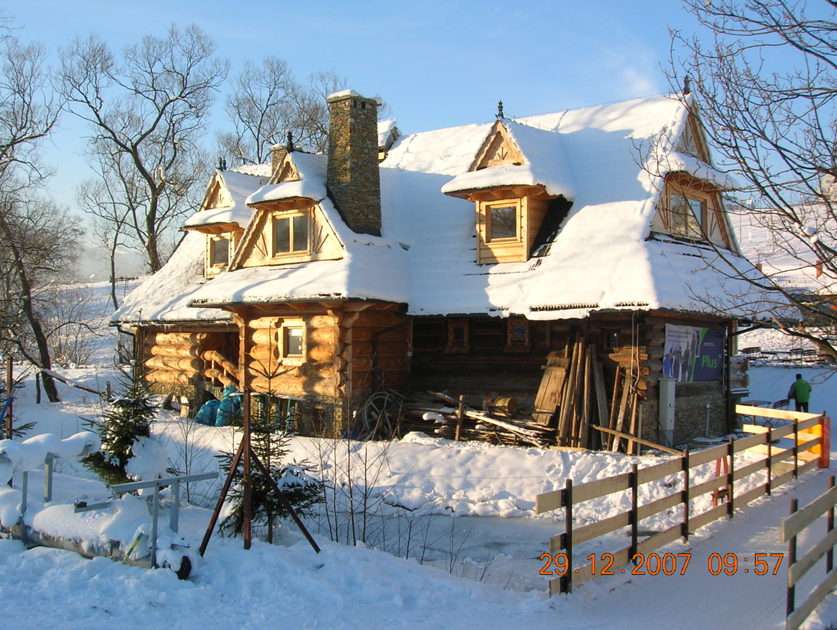 Winter puzzle online from photo