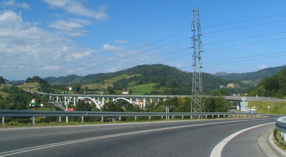 Οδογέφυρα στη Milówka online παζλ