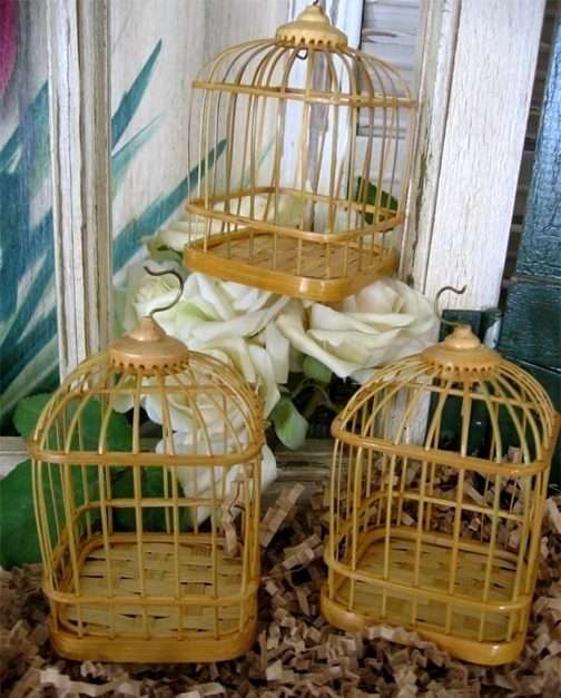 κλουβιά πουλιών παζλ online από φωτογραφία