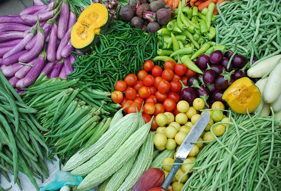 зеленчуци онлайн пъзел