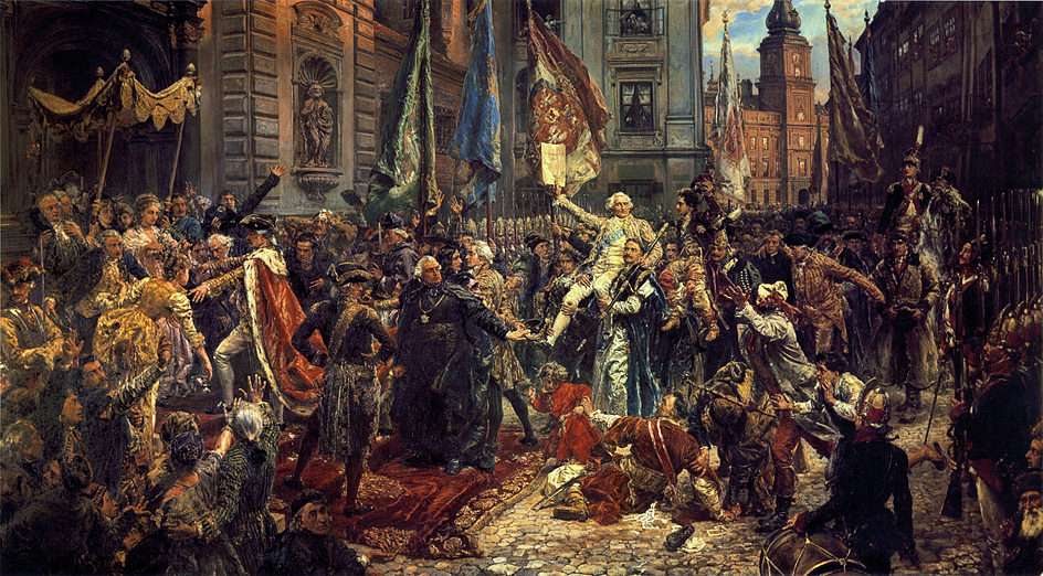 Jan Matejko "Constitution of May 3" puzzle online from photo