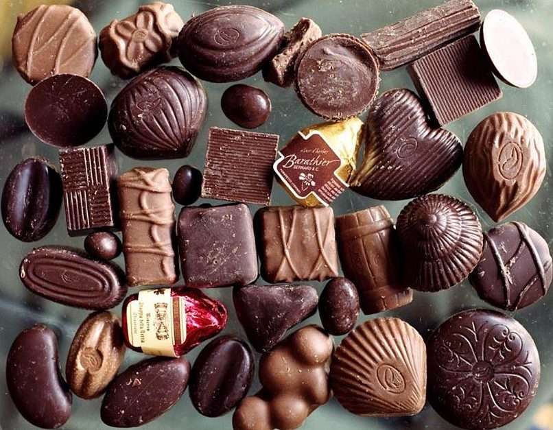 chocolade;) puzzel online van foto