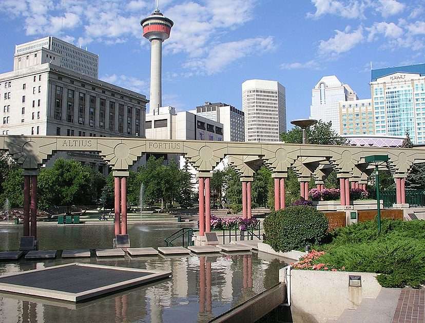 Calgary puzzle online from photo