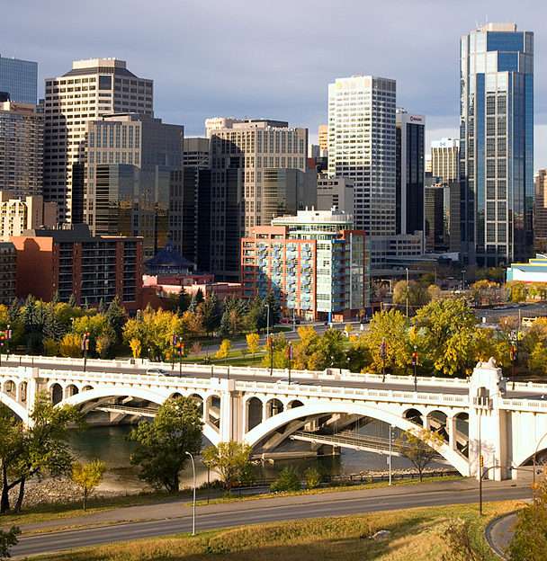 Calgary pussel online från foto