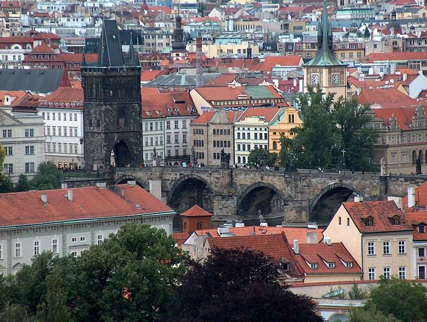 Charles Bridge. puzzle online from photo
