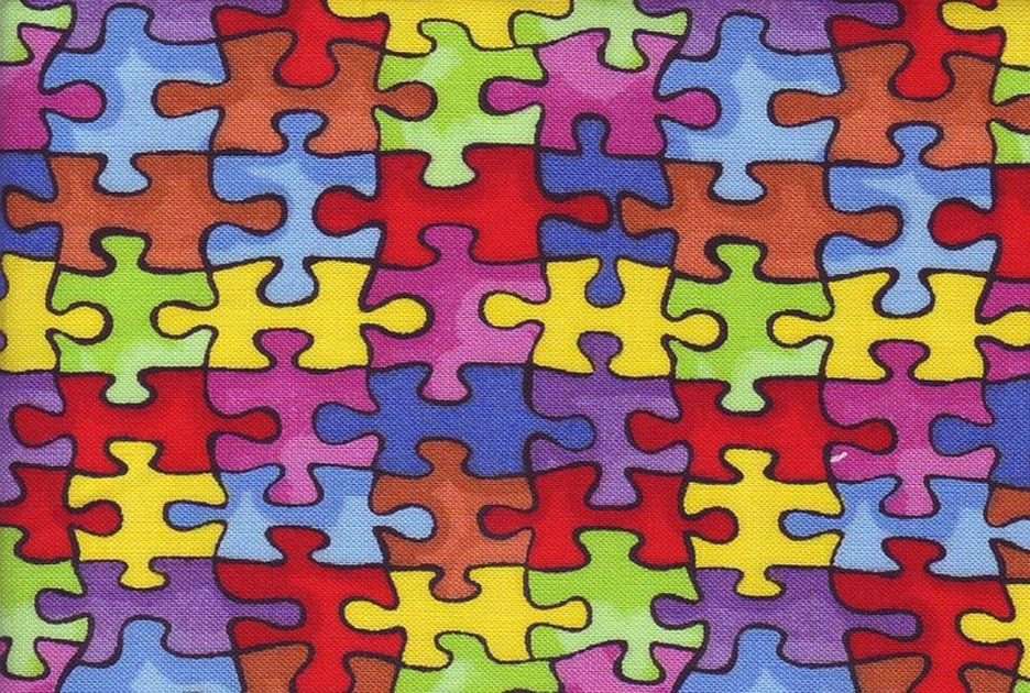 Autizmus tudatosság online puzzle