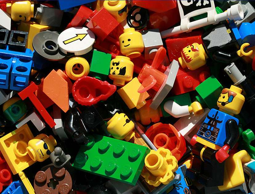 Legos puzzle online din fotografie