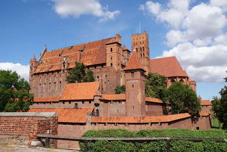 Castillo en Malbork rompecabezas en línea