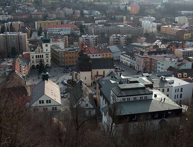 Nachod-stad, Tsjechië puzzel online van foto