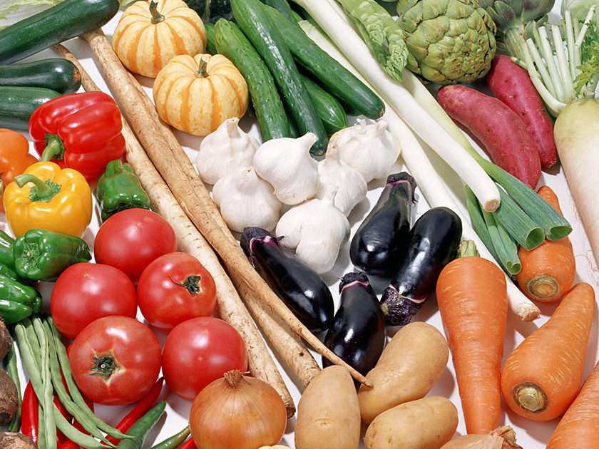 Λαχανικά online παζλ