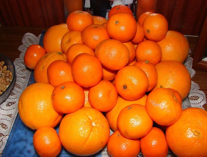 Des oranges puzzle en ligne