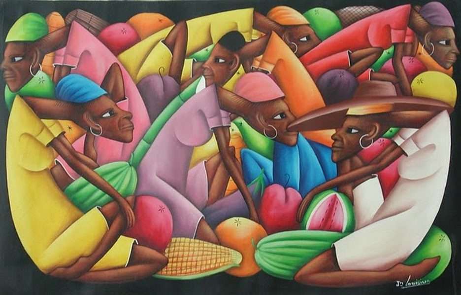Kleurrijk Haïti online puzzel