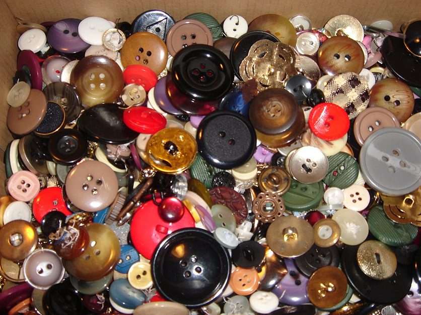 botones variados puzzle online z fotografie
