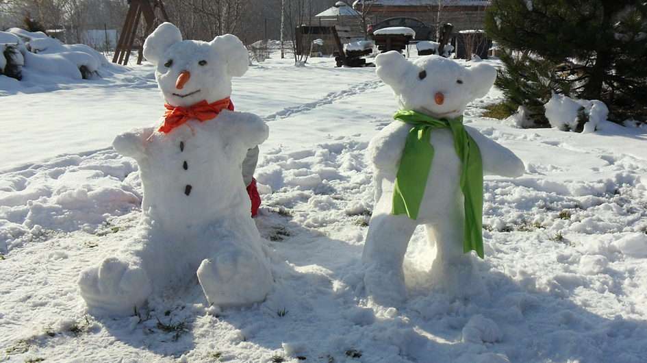 muñecos de nieve rompecabezas en línea