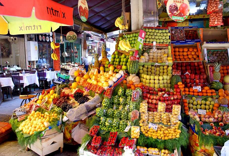 Bazar de frutas de Istambul puzzle online