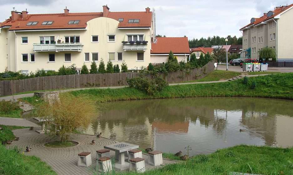 Wohnsiedlung Sokółka in Gdynia Online-Puzzle