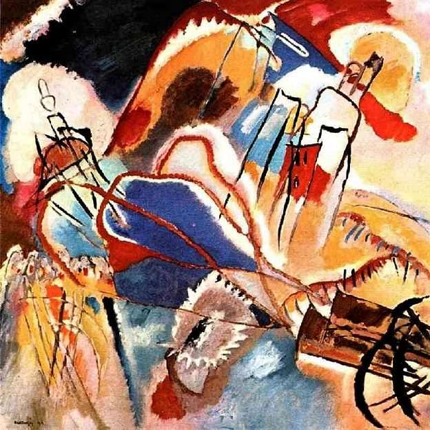 Kandinsky. Improvisation Pussel online