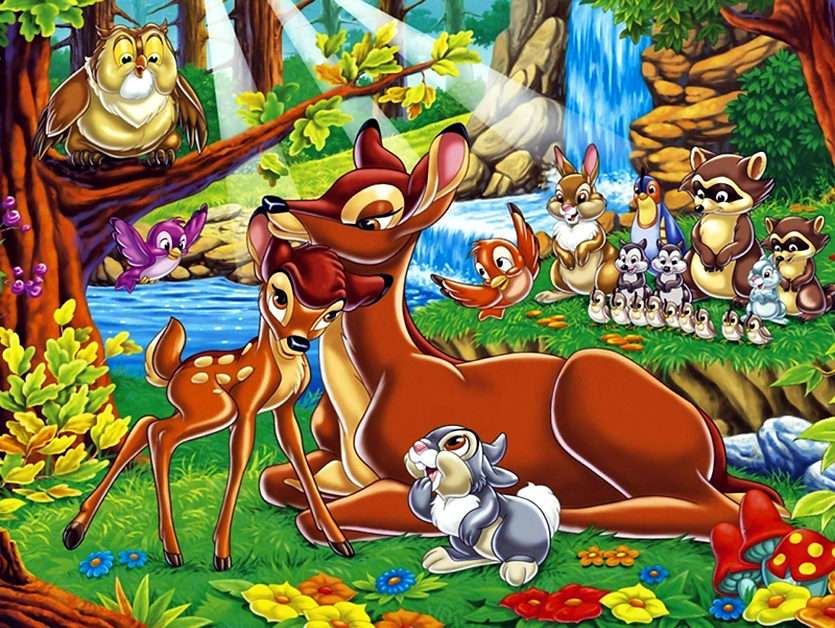 Bambi puzzle en ligne