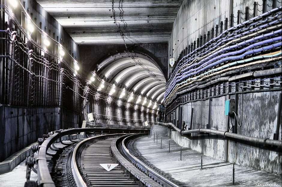 tunel del metro de Praga Pussel online