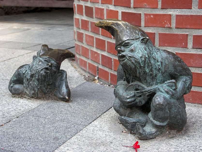 Dwarfs from Wrocław puzzle online from photo