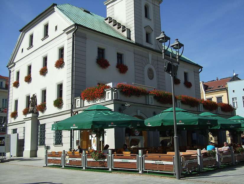 Városháza Gliwice-ban puzzle online fotóról