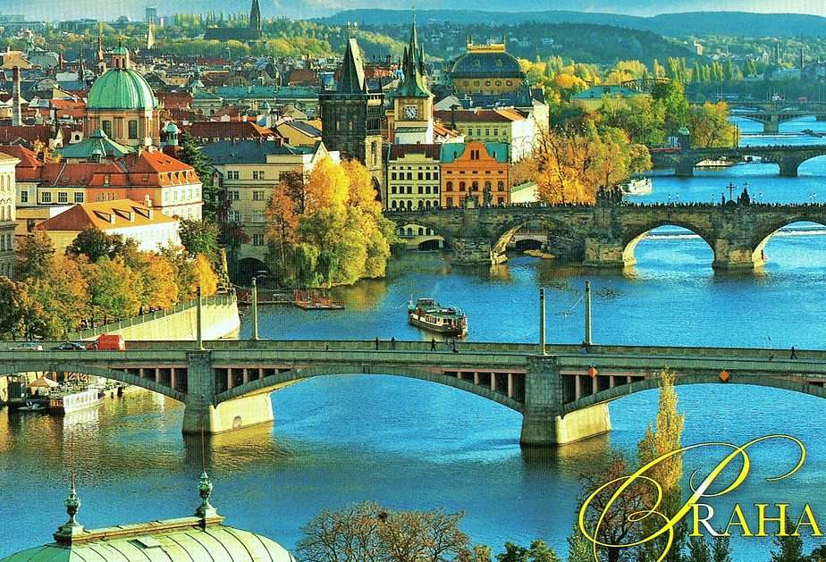 Herbst in Prag Online-Puzzle