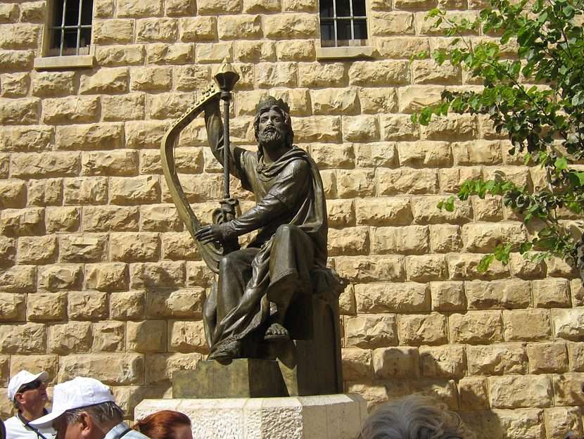 Βασιλιάς Δαβίδ-Ιερουσαλήμ παζλ online από φωτογραφία